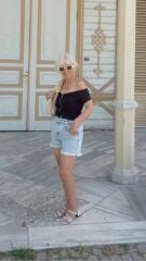 önü fermuar detaylı bluz