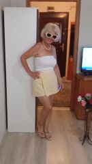 Şort etek sarı S.M.L uyumludur