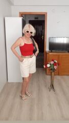 Şehir boy kemerli şort