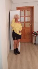 Straplez yaka sarı kazak