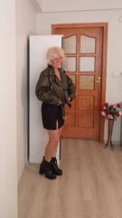 Aki rengi deri ceket